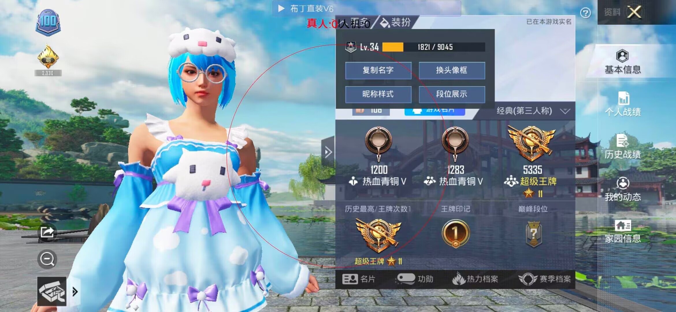 和平精英布丁直装透视 - 和平精英永久背包挂件辅助预览图